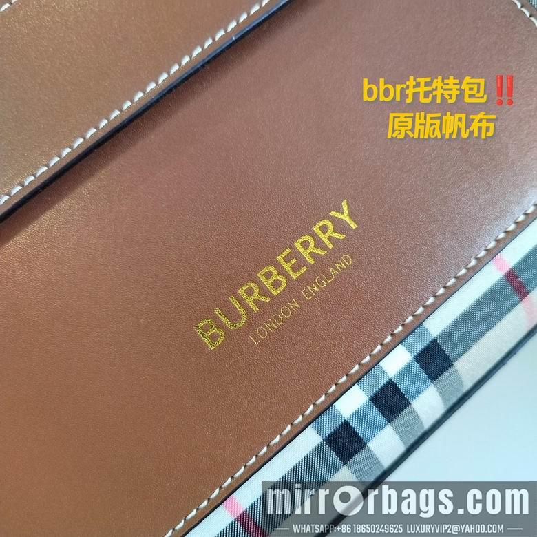 Burberry Replica Bags 23X8X22cm 121419 YG 7