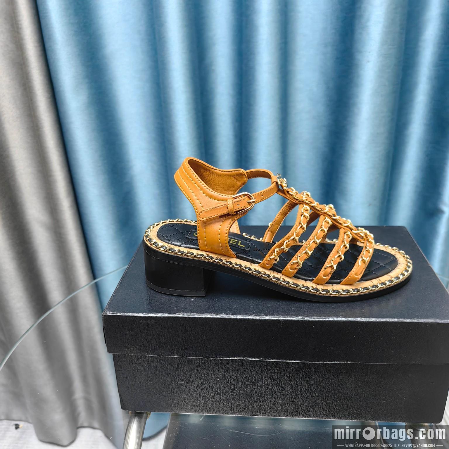 Chanel Replica Shoes sz35-41 5.5cm h0711