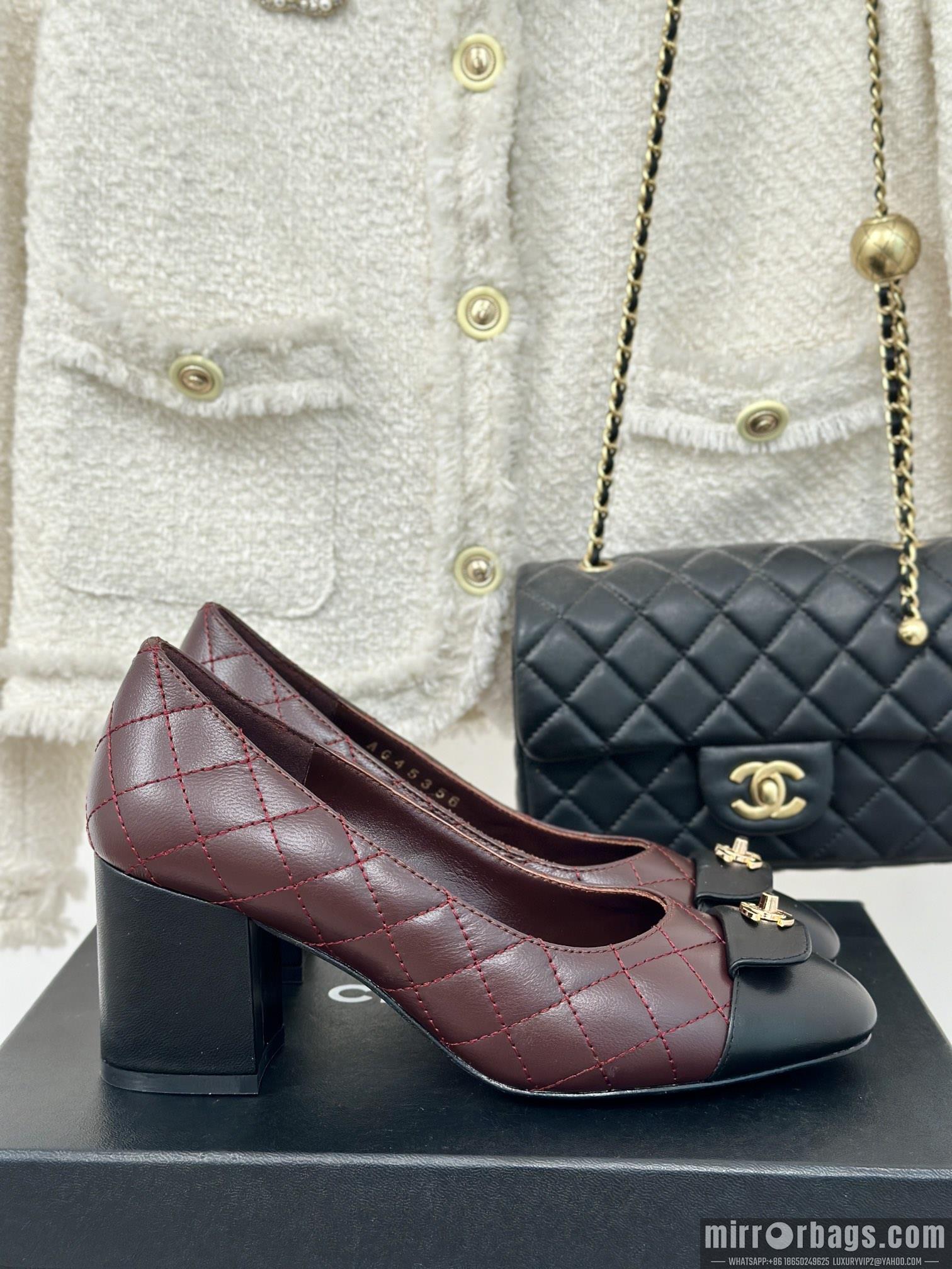 Chanel Replica Shoes sz35-41 7cm h0817