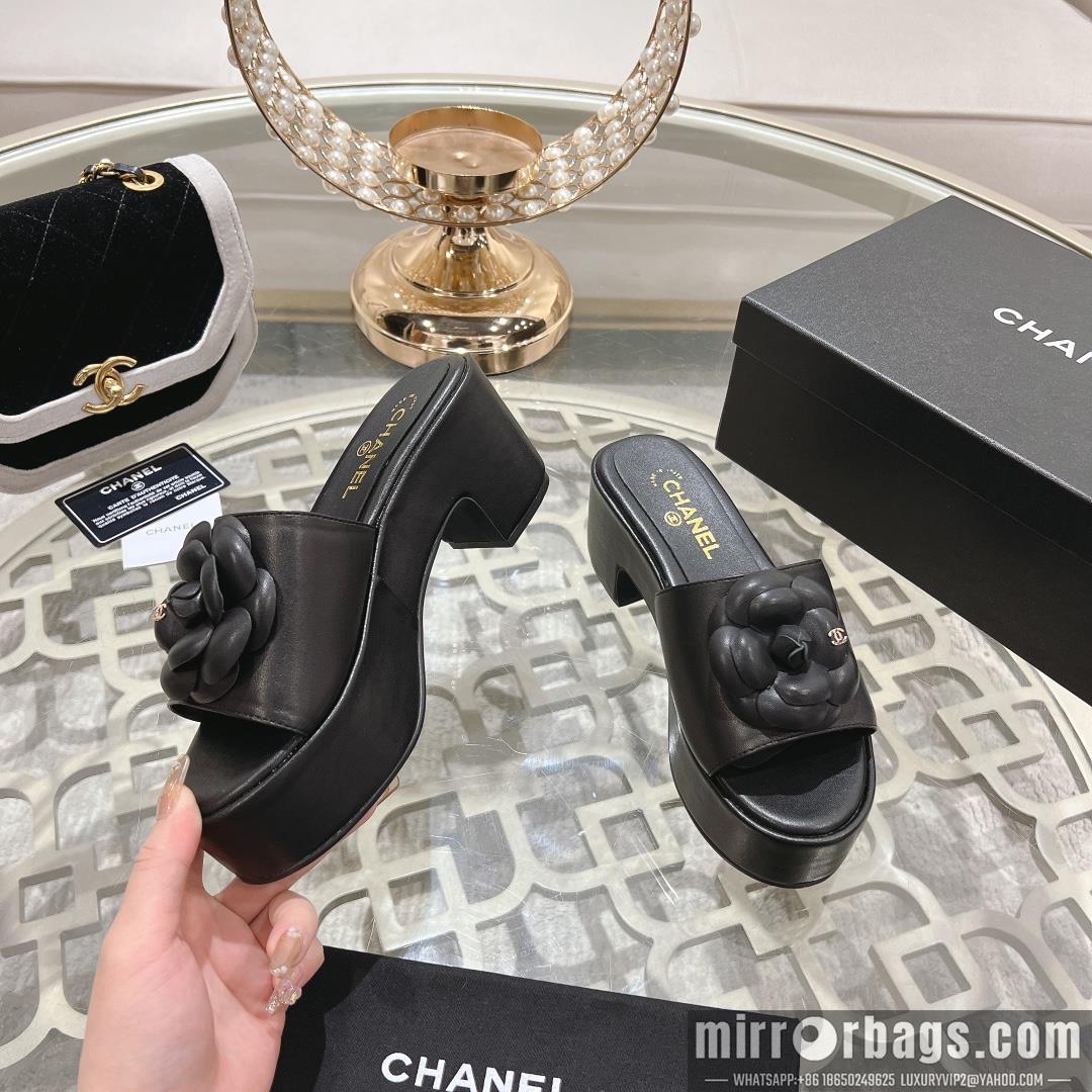 Chanel Replica Shoes sz35-41 7.5cm h0707