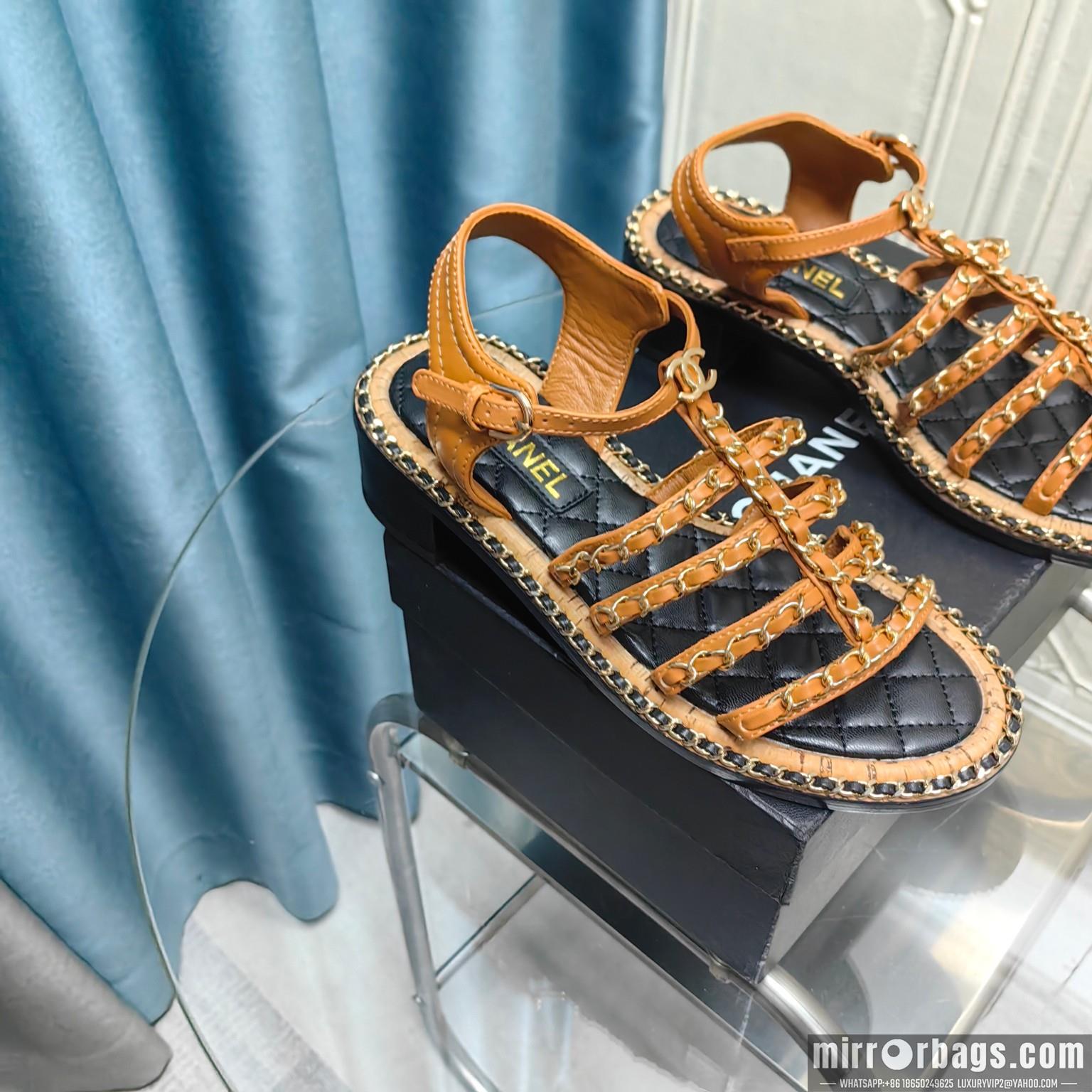 Chanel Replica Shoes sz35-41 5.5cm h0711