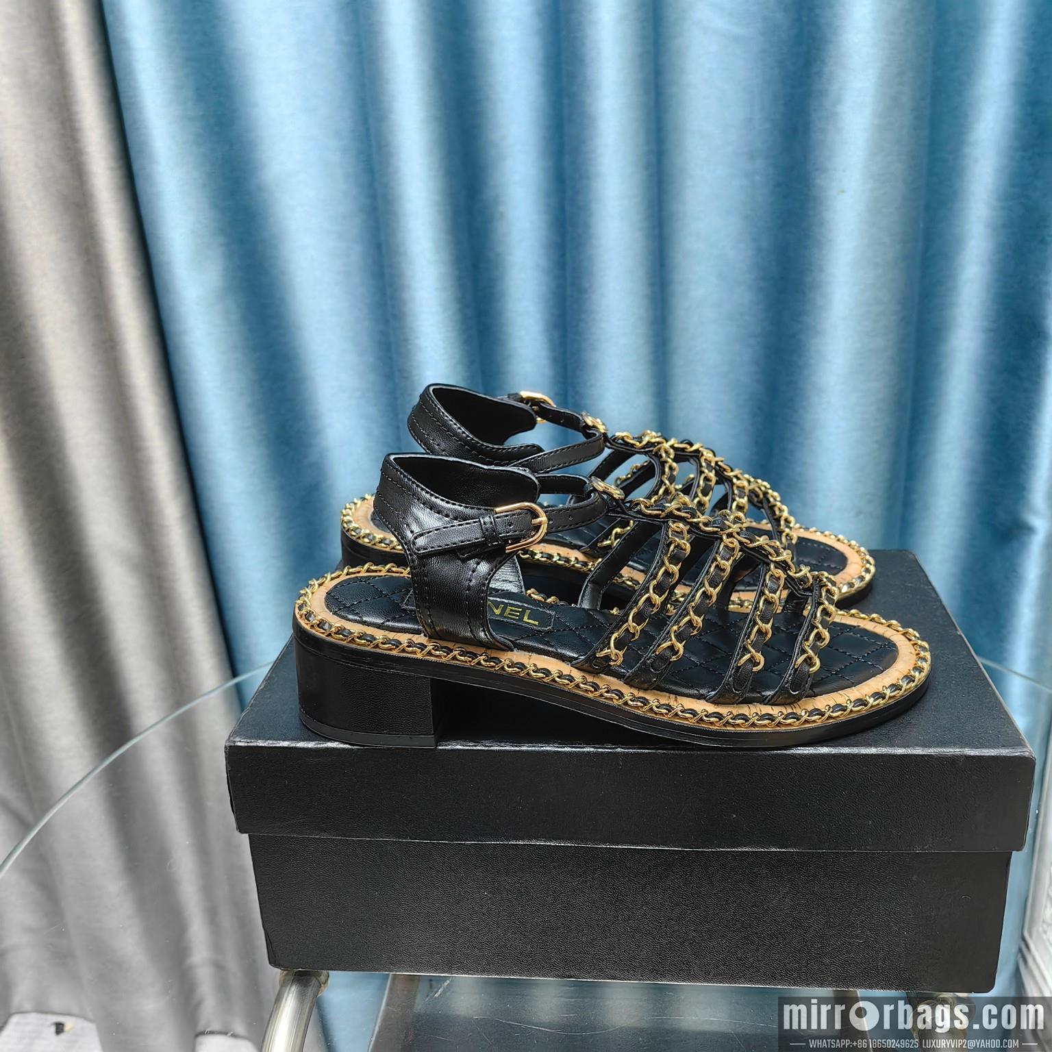 Chanel Replica Shoes sz35-41 5.5cm h0711