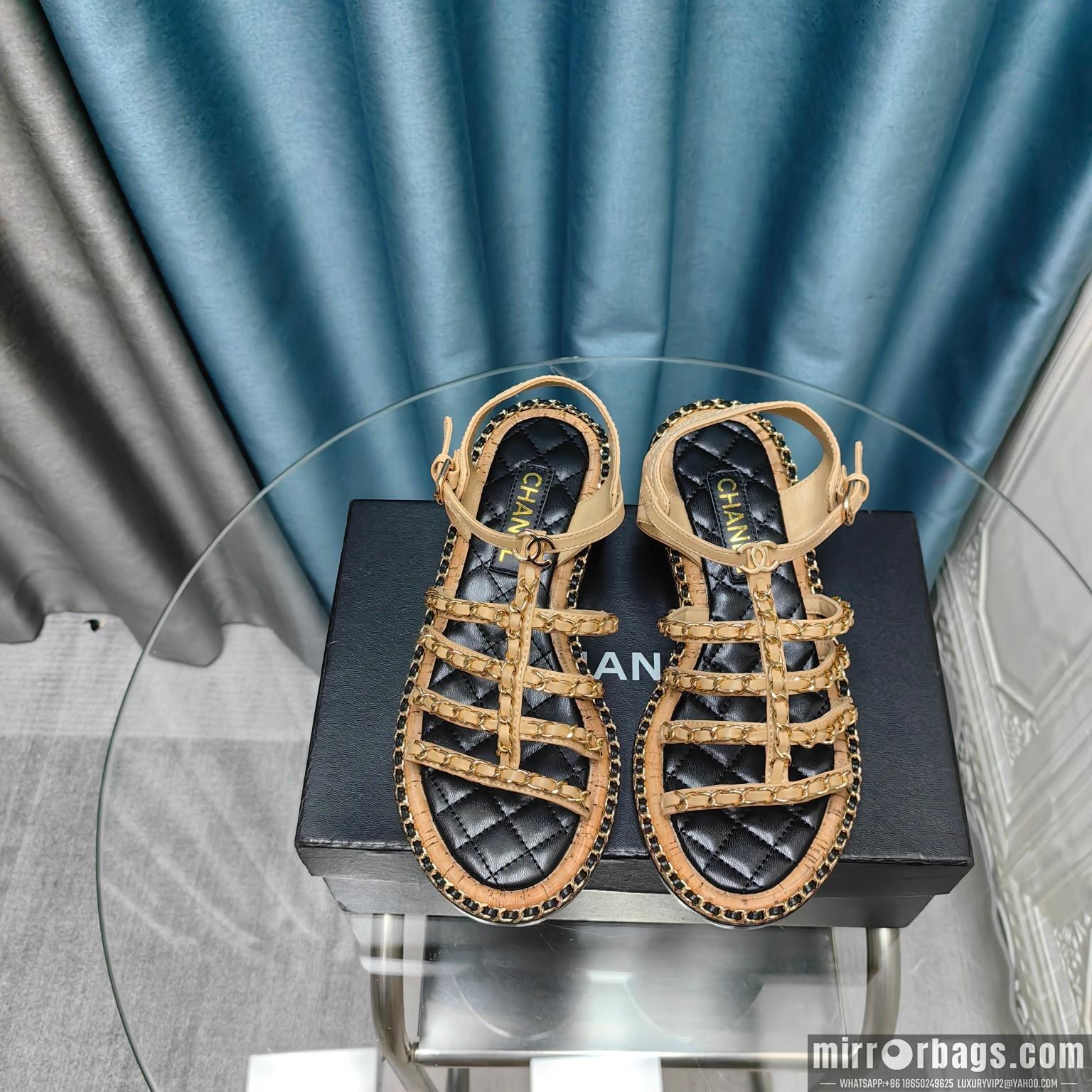 Chanel Replica Shoes sz35-41 5.5cm h0711