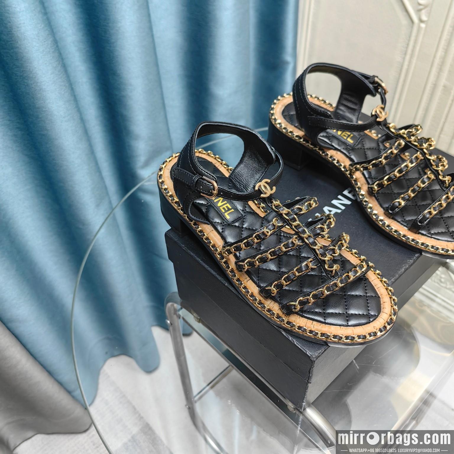 Chanel Replica Shoes sz35-41 5.5cm h0711
