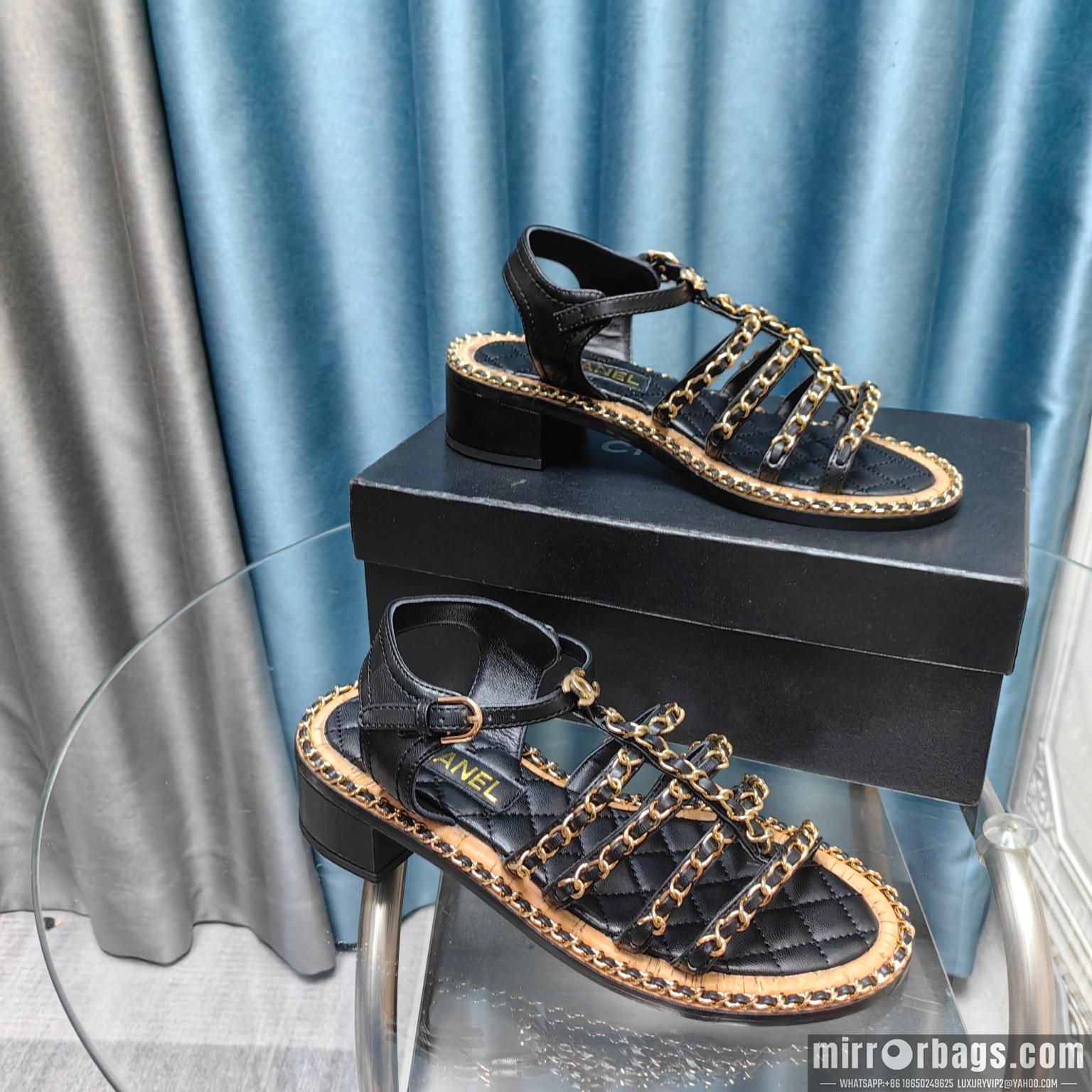 Chanel Replica Shoes sz35-41 5.5cm h0711