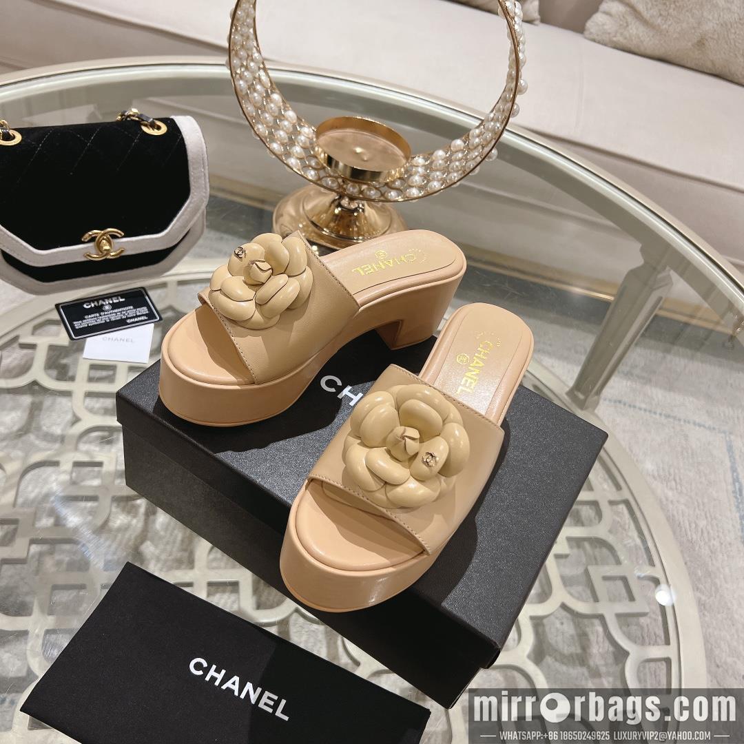 Chanel Replica Shoes sz35-41 7.5cm h0707