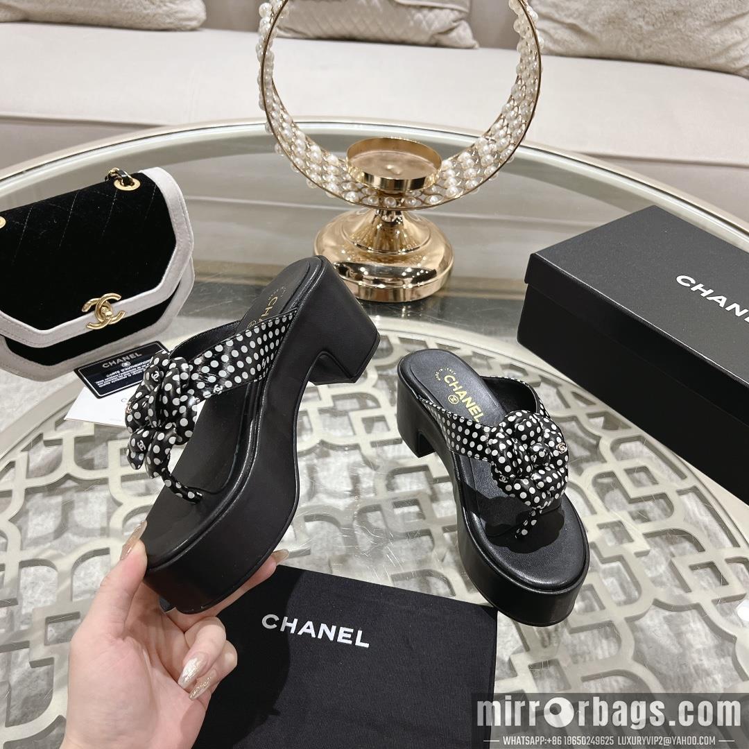 Chanel Replica Shoes sz35-41 7.5cm h0706