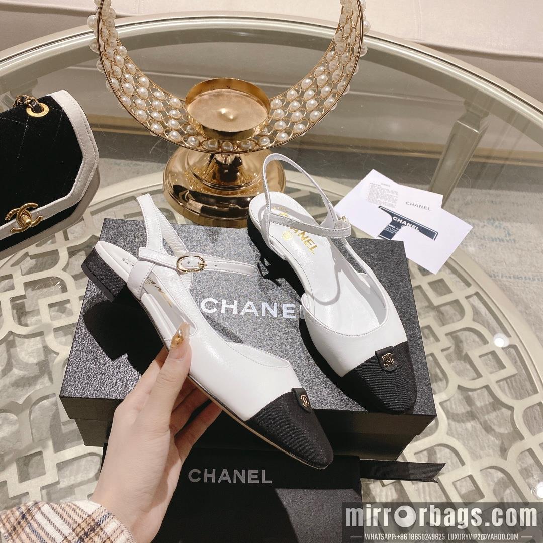 Chanel Replica Shoes sz34-40 2.5cm h0702