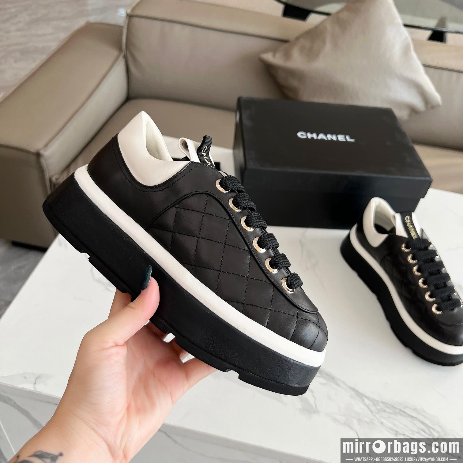 Chanel Replica Shoes sz35-40 4cm h0802