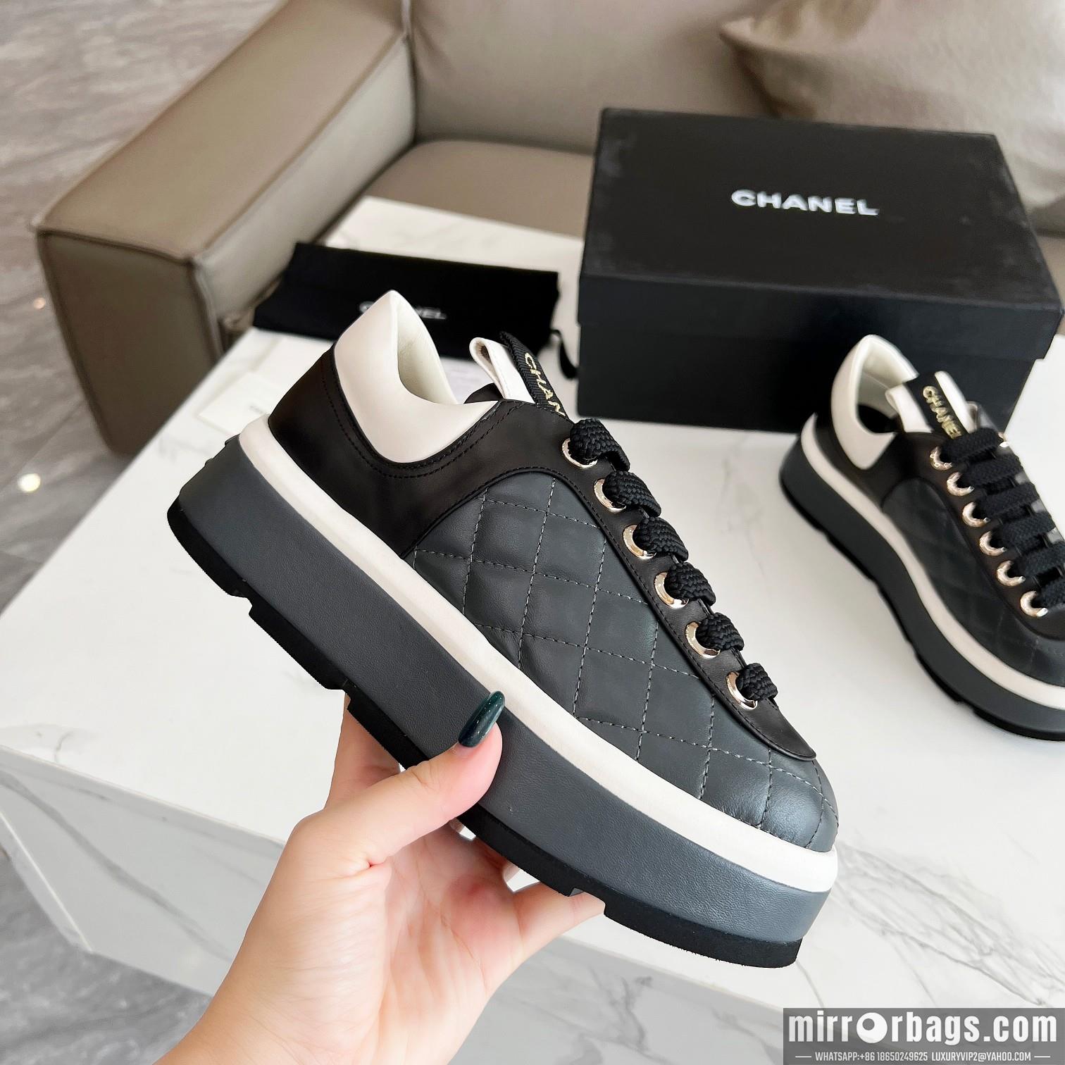 Chanel Replica Shoes sz35-40 4cm h0802