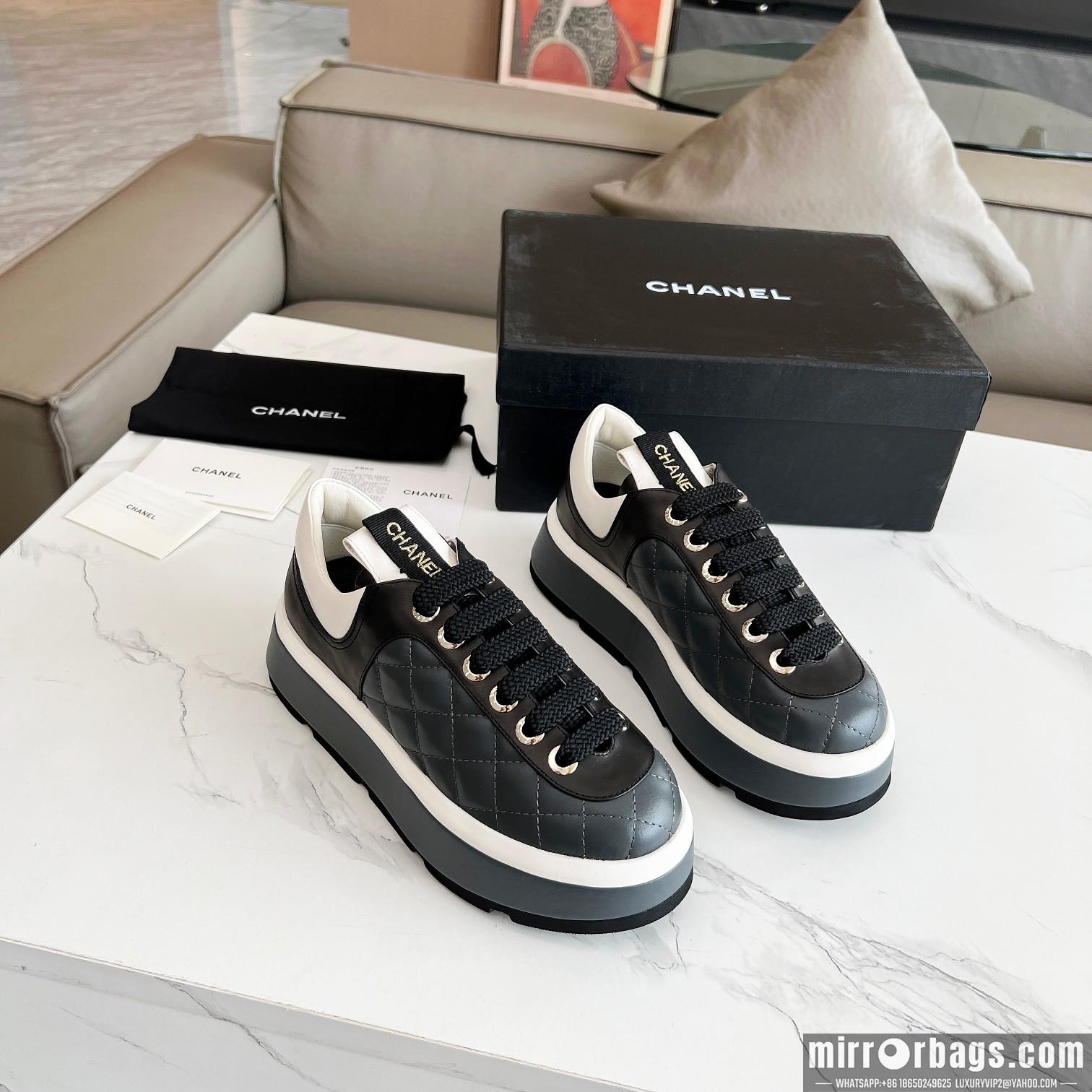 Chanel Replica Shoes sz35-40 4cm h0802