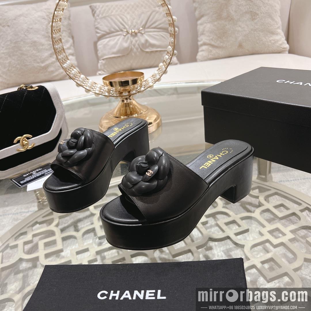 Chanel Replica Shoes sz35-41 7.5cm h0707