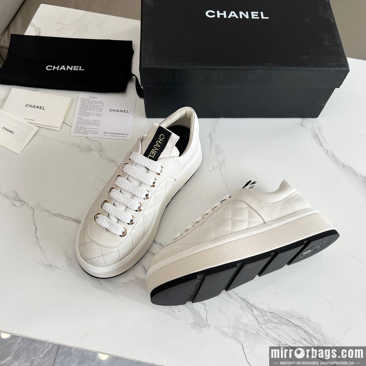 Chanel Replica Shoes sz35-40 4cm h0802