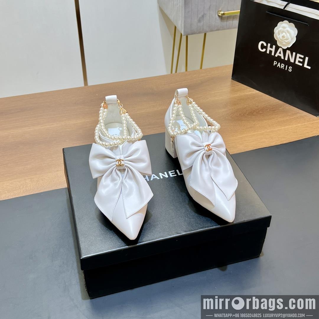Chanel Replica Shoes sz35-41 5.5cm h0819