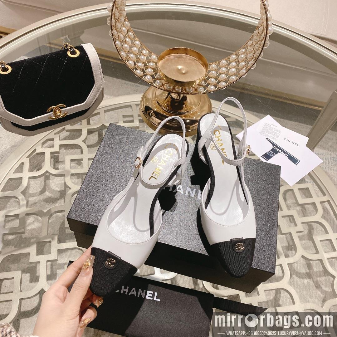 Chanel Replica Shoes sz34-40 6.5cm h0701
