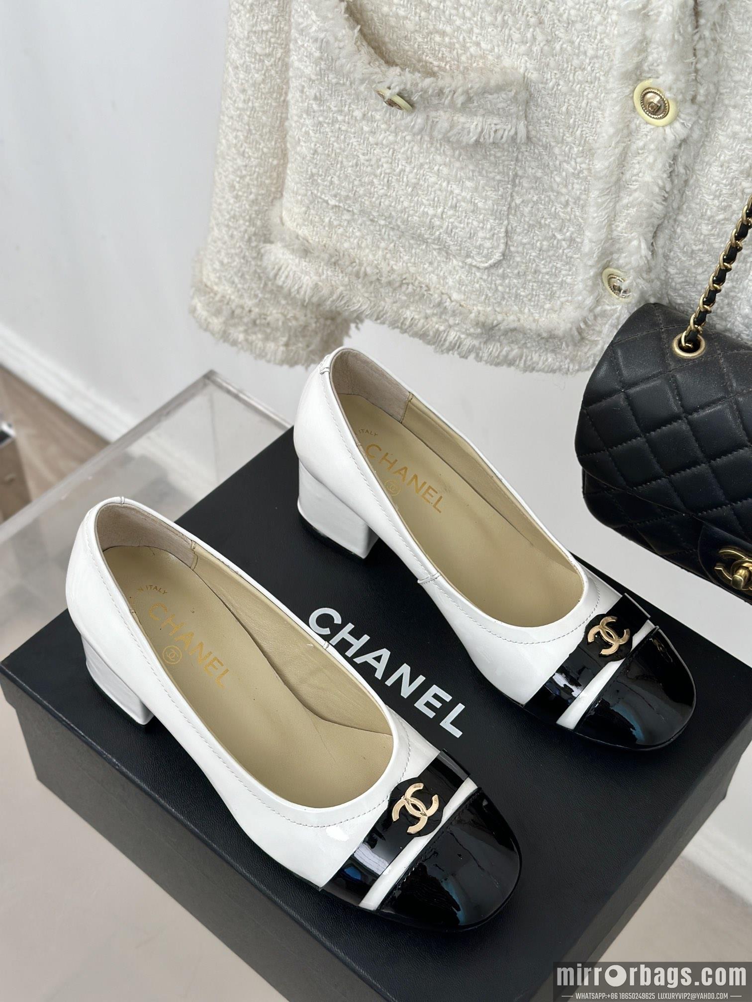 Chanel Replica Shoes sz35-41 6cm h0815