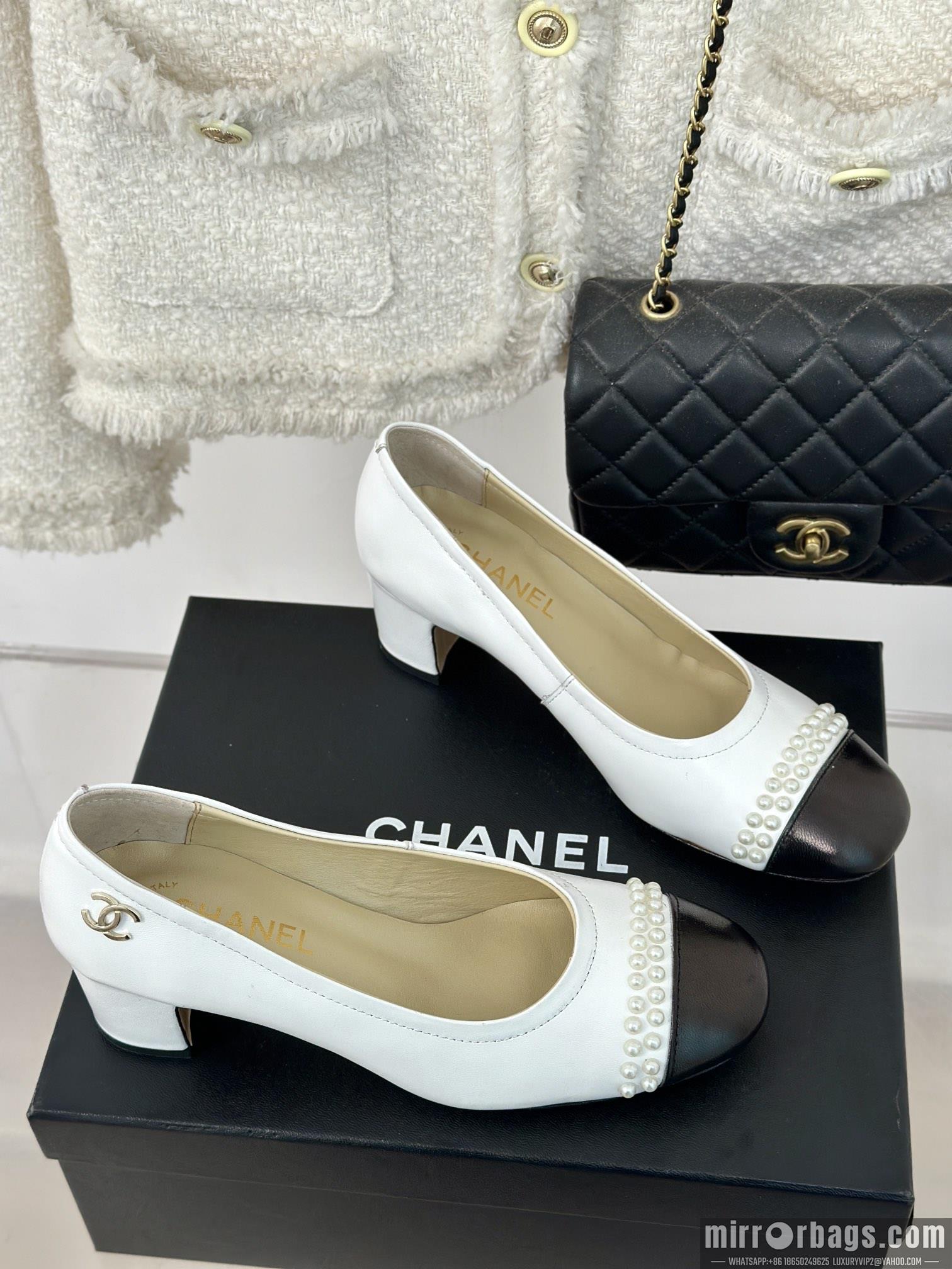 Chanel Replica Shoes sz35-41 6cm h0816