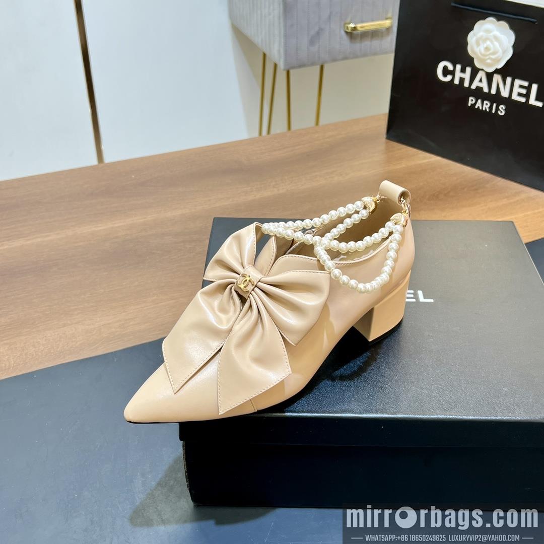 Chanel Replica Shoes sz35-41 5.5cm h0819