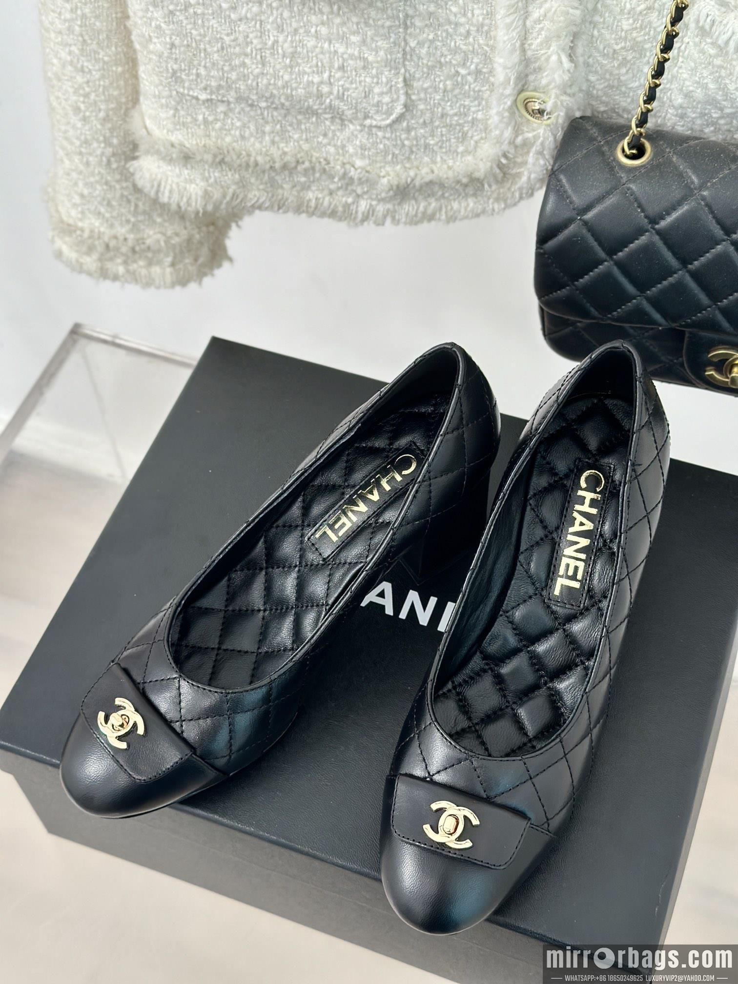 Chanel Replica Shoes sz35-41 7cm h0817