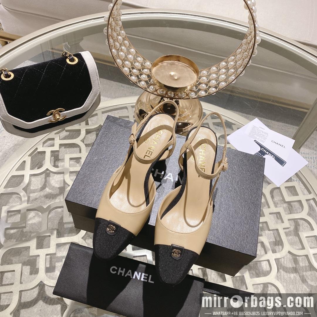 Chanel Replica Shoes sz34-40 6.5cm h0701