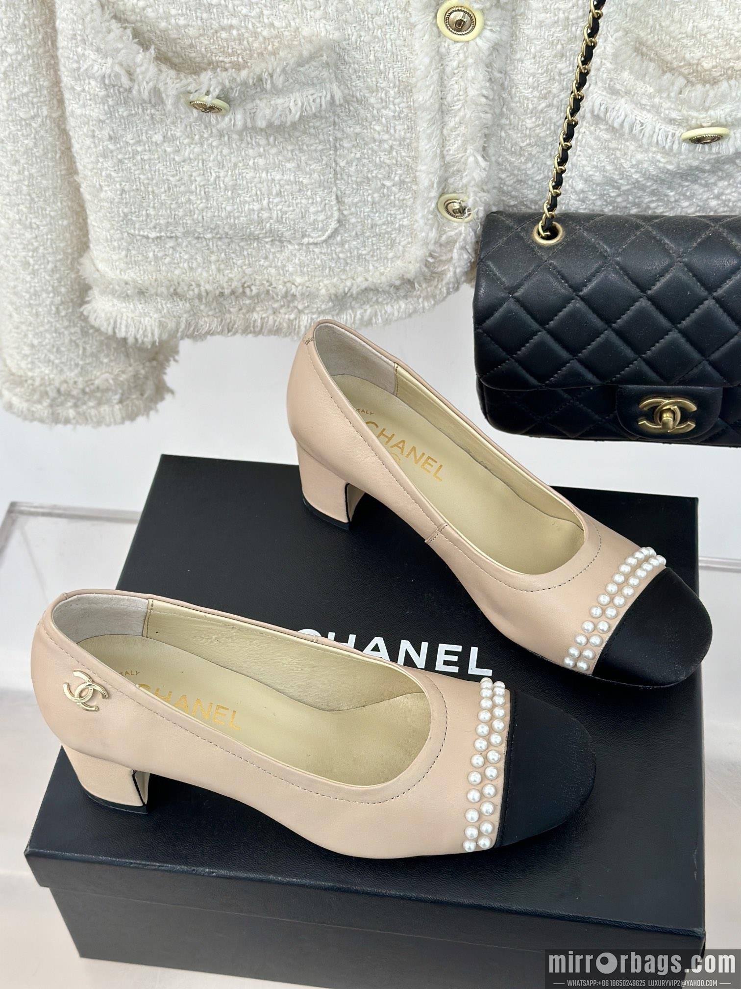 Chanel Replica Shoes sz35-41 6cm h0816