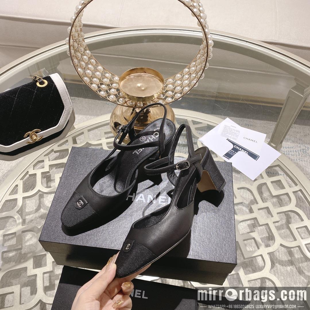Chanel Replica Shoes sz34-40 6.5cm h0701