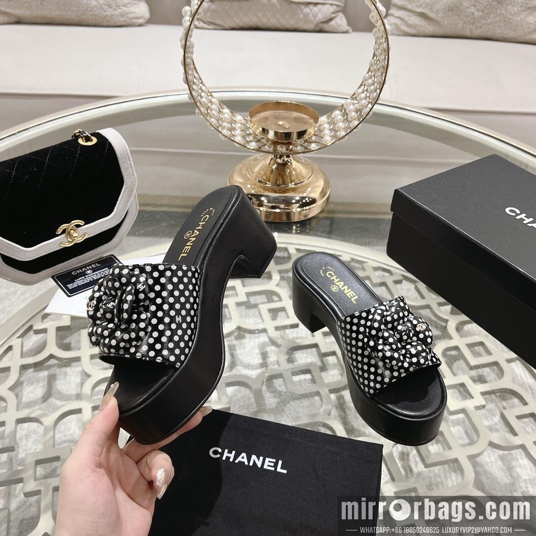 Chanel Replica Shoes sz35-41 7.5cm h0708