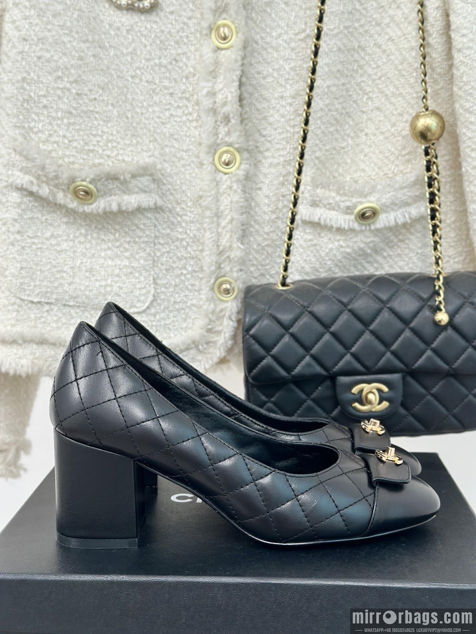 Chanel Replica Shoes sz35-41 7cm h0817