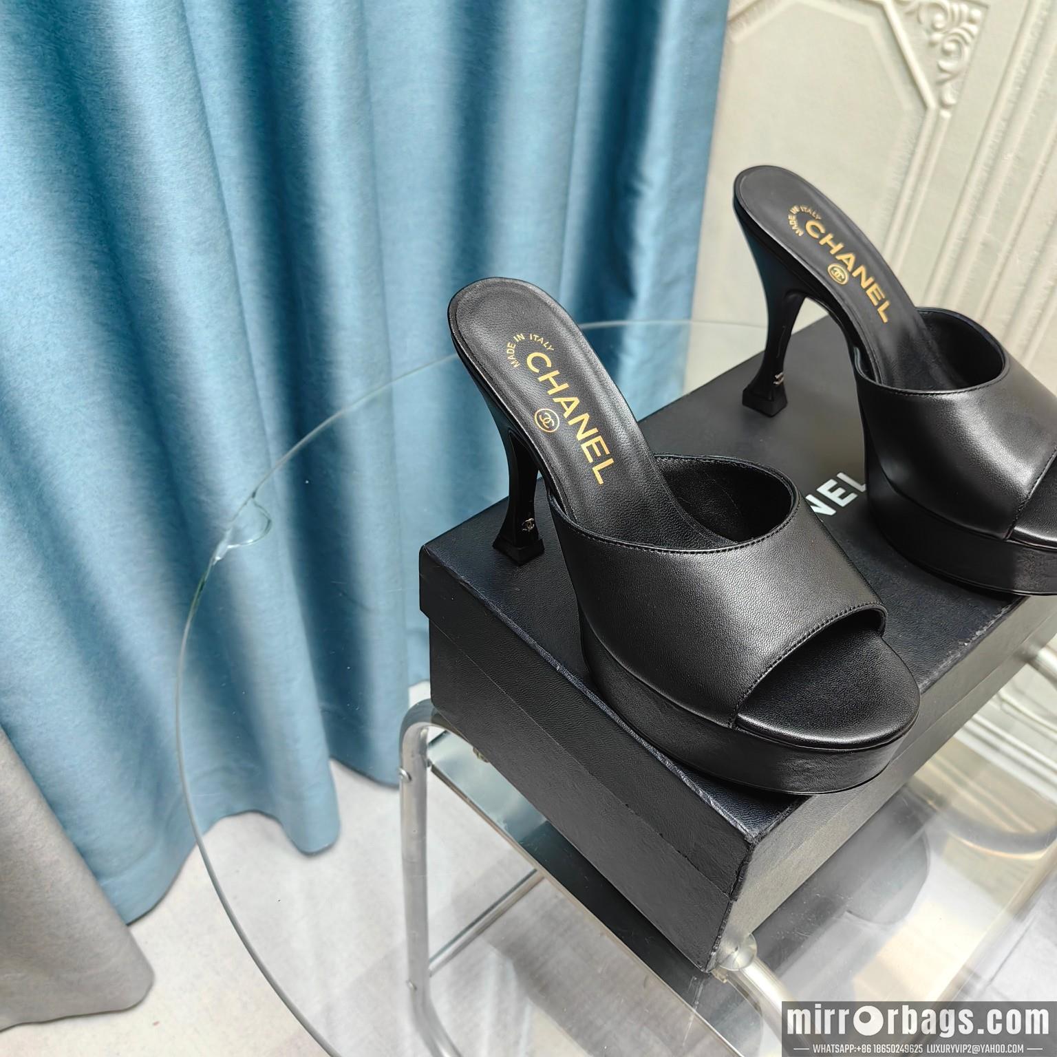Chanel Replica Shoes sz35-41 9.5cm h0709