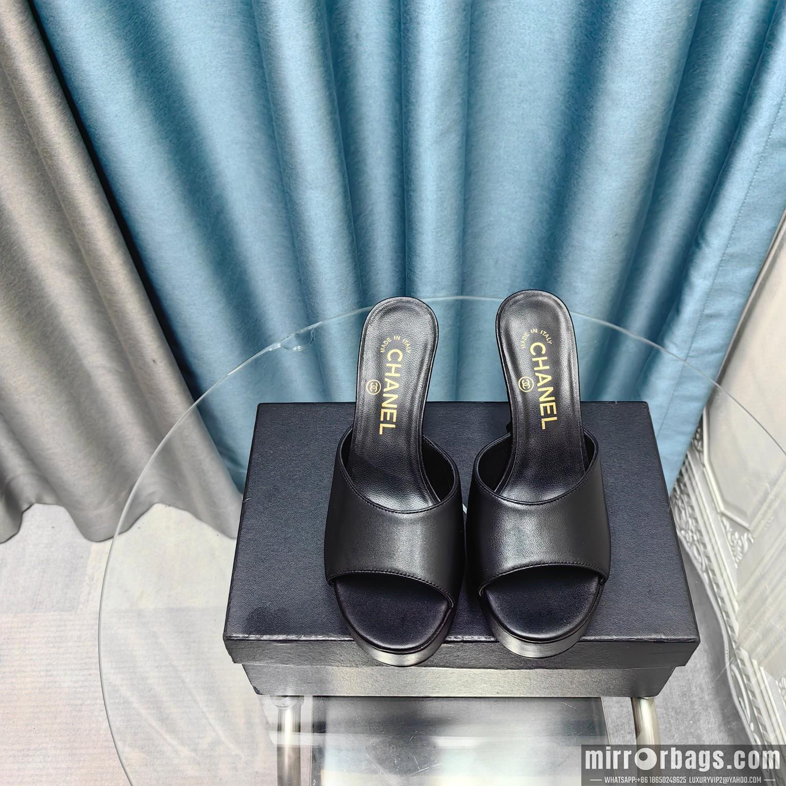 Chanel Replica Shoes sz35-41 9.5cm h0709