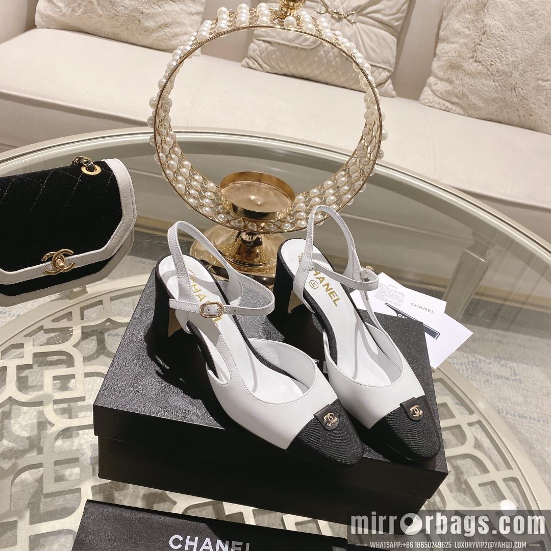 Chanel Replica Shoes sz34-40 6.5cm h0701