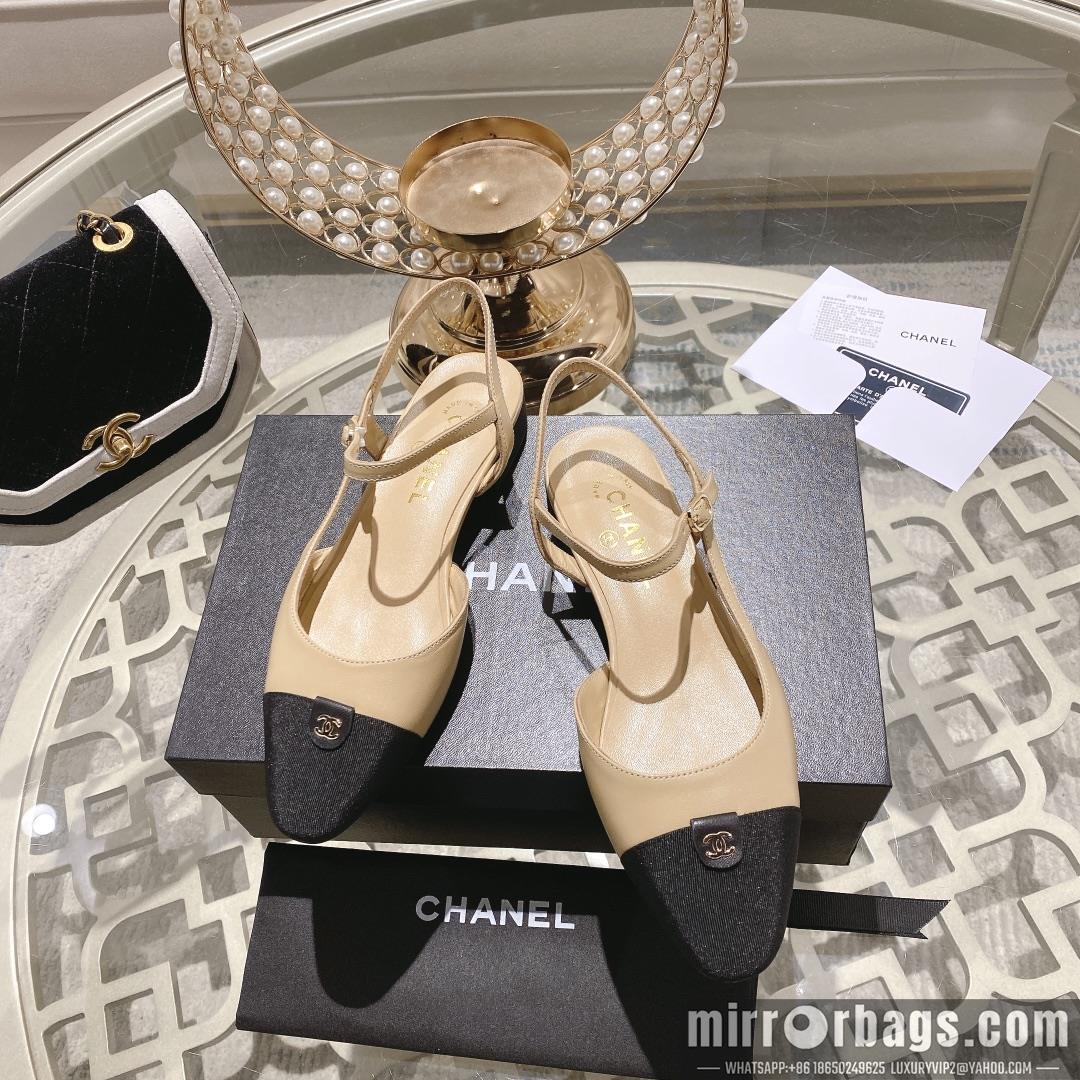 Chanel Replica Shoes sz34-40 2.5cm h0702