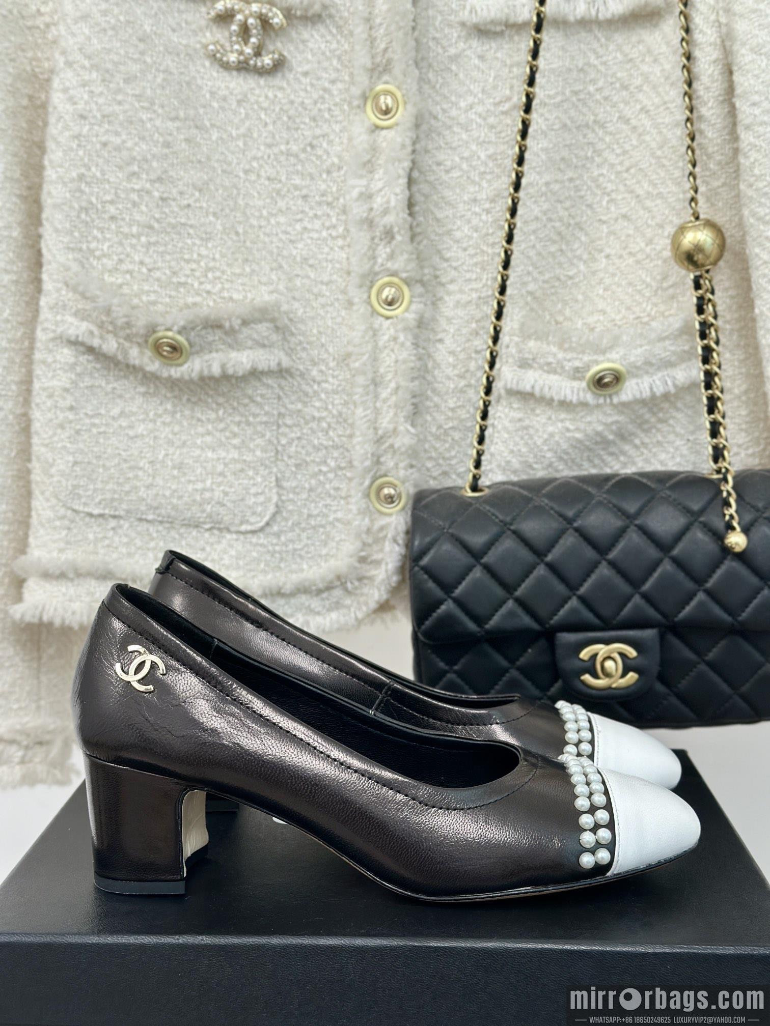 Chanel Replica Shoes sz35-41 6cm h0816
