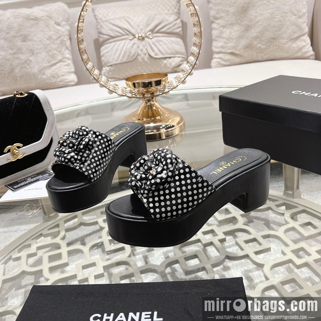 Chanel Replica Shoes sz35-41 7.5cm h0708