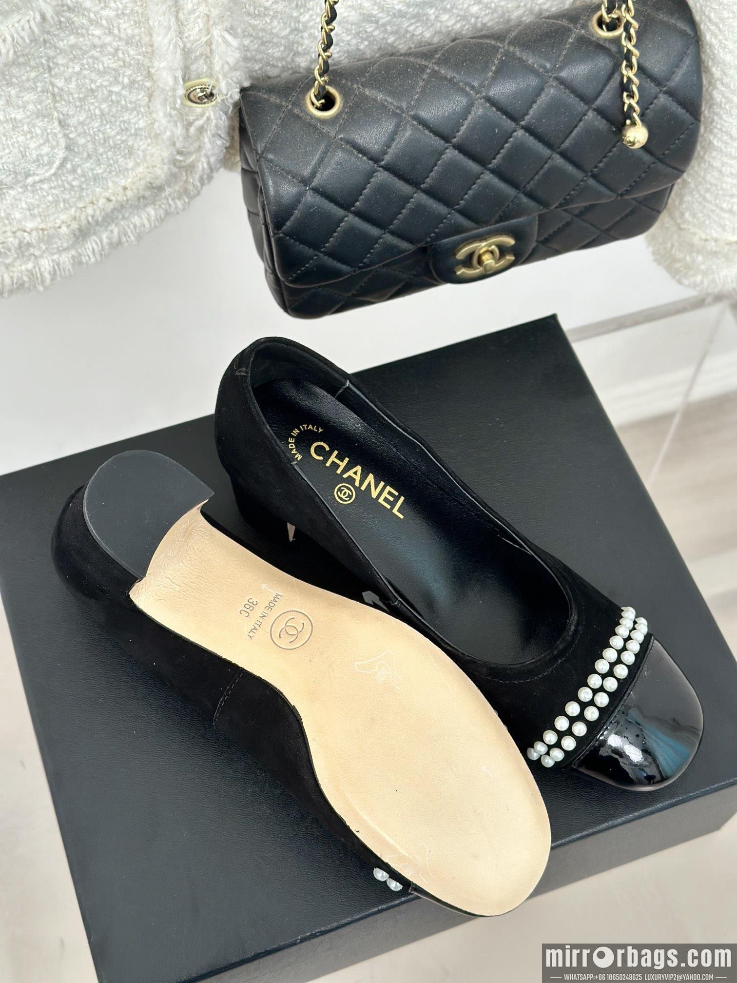 Chanel Replica Shoes sz35-41 6cm h0816