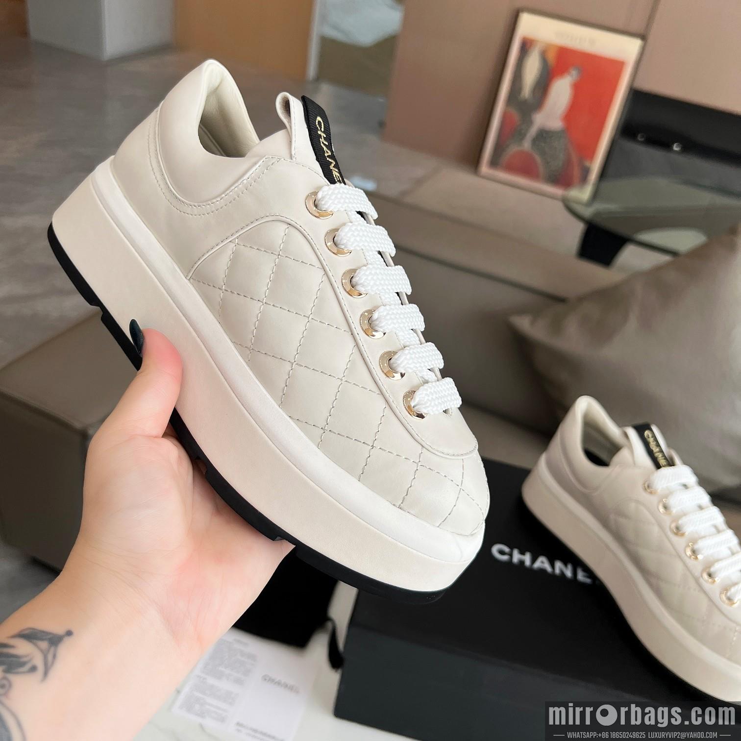Chanel Replica Shoes sz35-40 4cm h0802