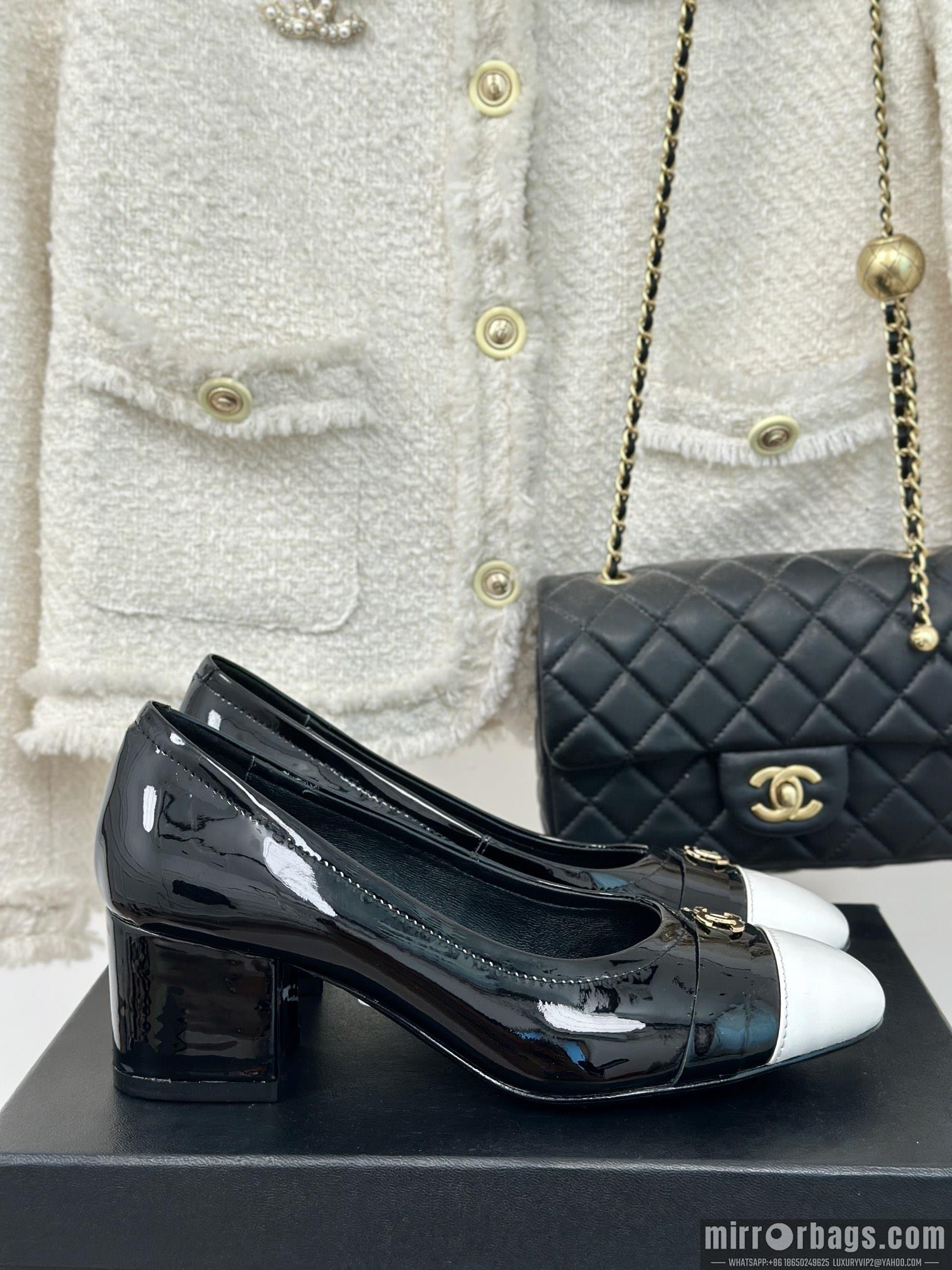 Chanel Replica Shoes sz35-41 6cm h0815