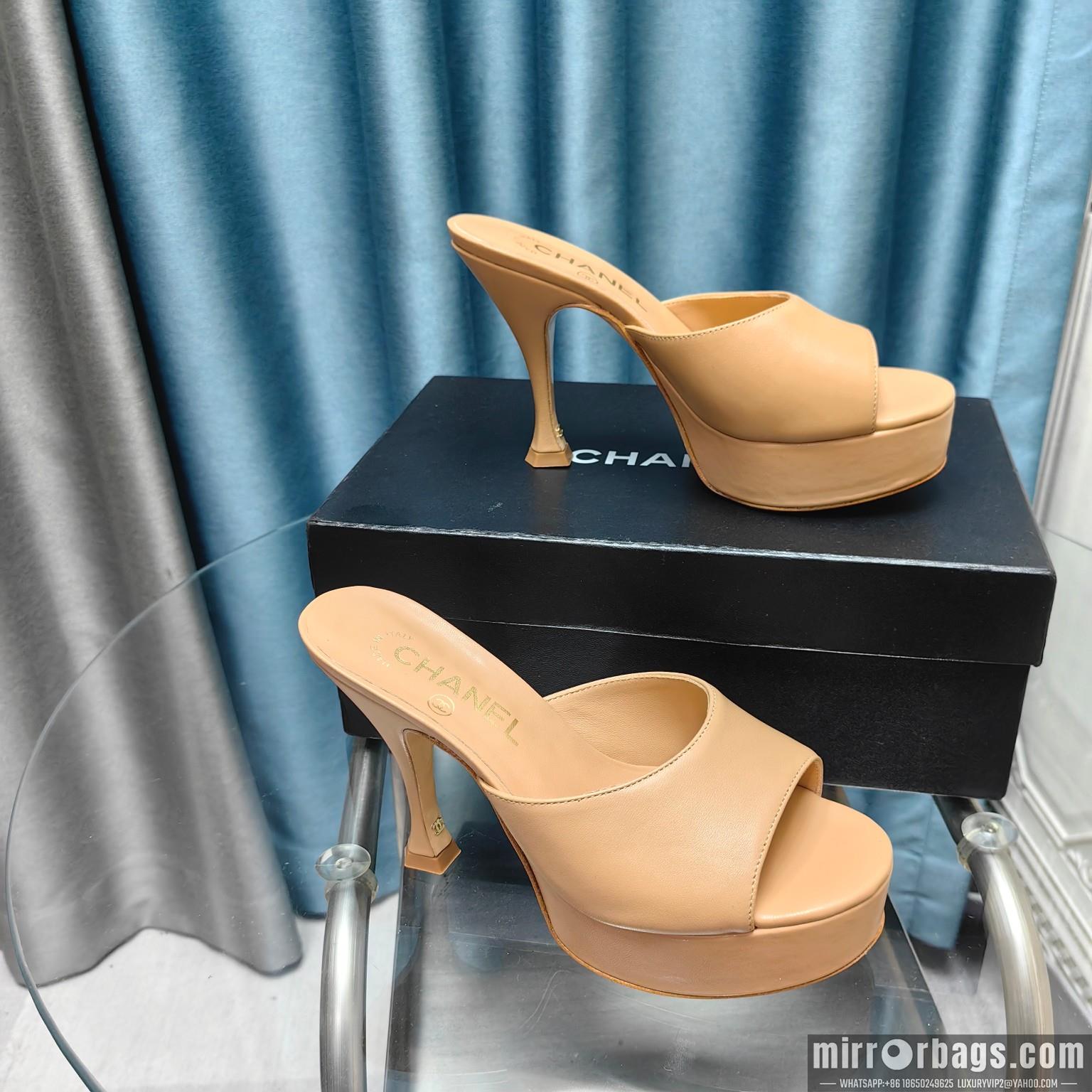 Chanel Replica Shoes sz35-41 9.5cm h0709