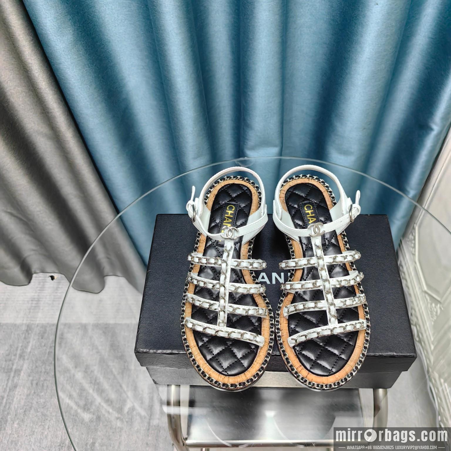 Chanel Replica Shoes sz35-41 5.5cm h0711