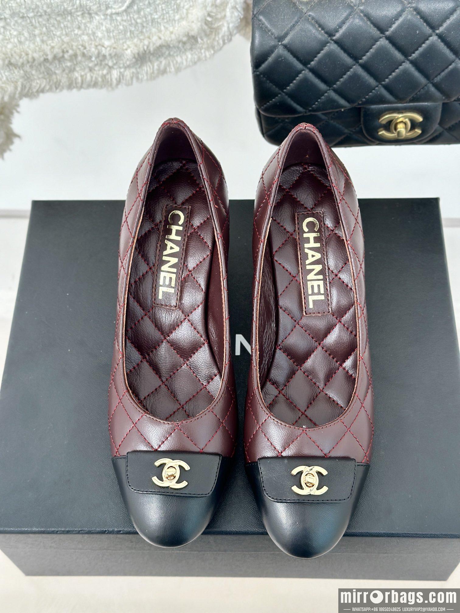 Chanel Replica Shoes sz35-41 7cm h0817