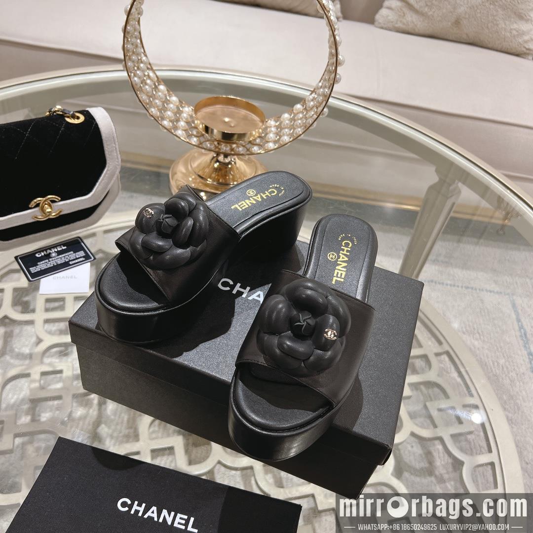 Chanel Replica Shoes sz35-41 7.5cm h0707