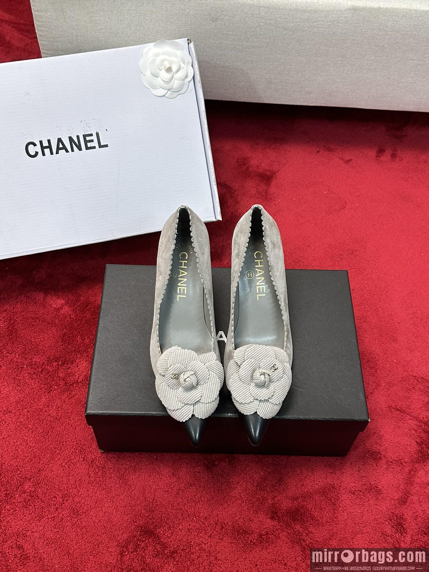 Chanel Replica Shoes sz35-41 8cm h0801