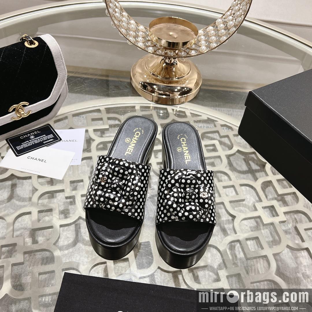 Chanel Replica Shoes sz35-41 7.5cm h0708