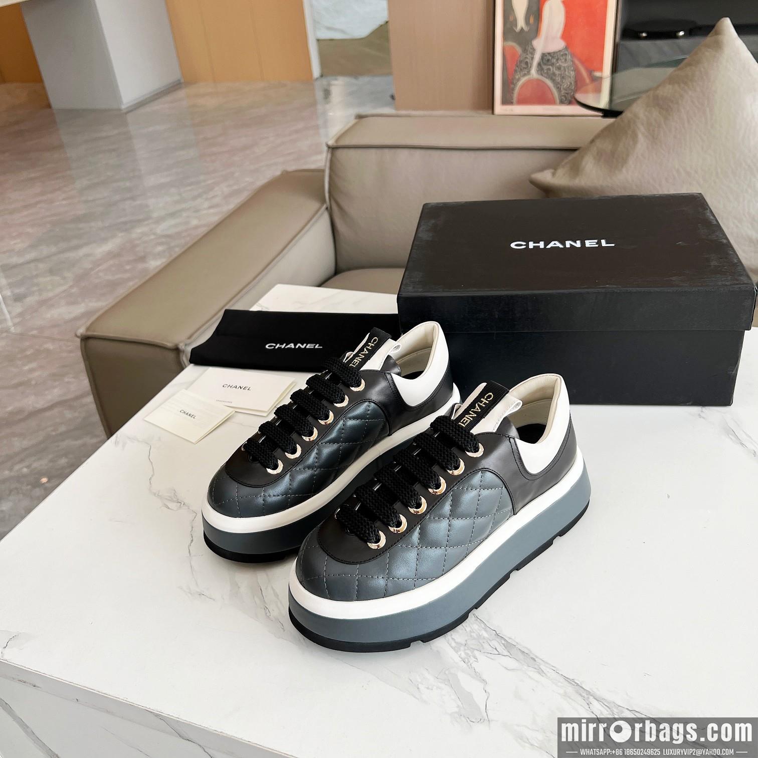 Chanel Replica Shoes sz35-40 4cm h0802