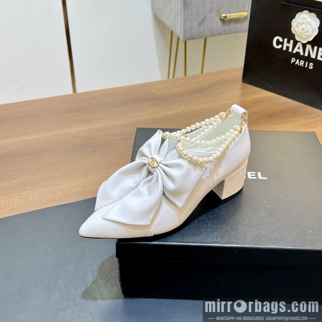 Chanel Replica Shoes sz35-41 5.5cm h0819