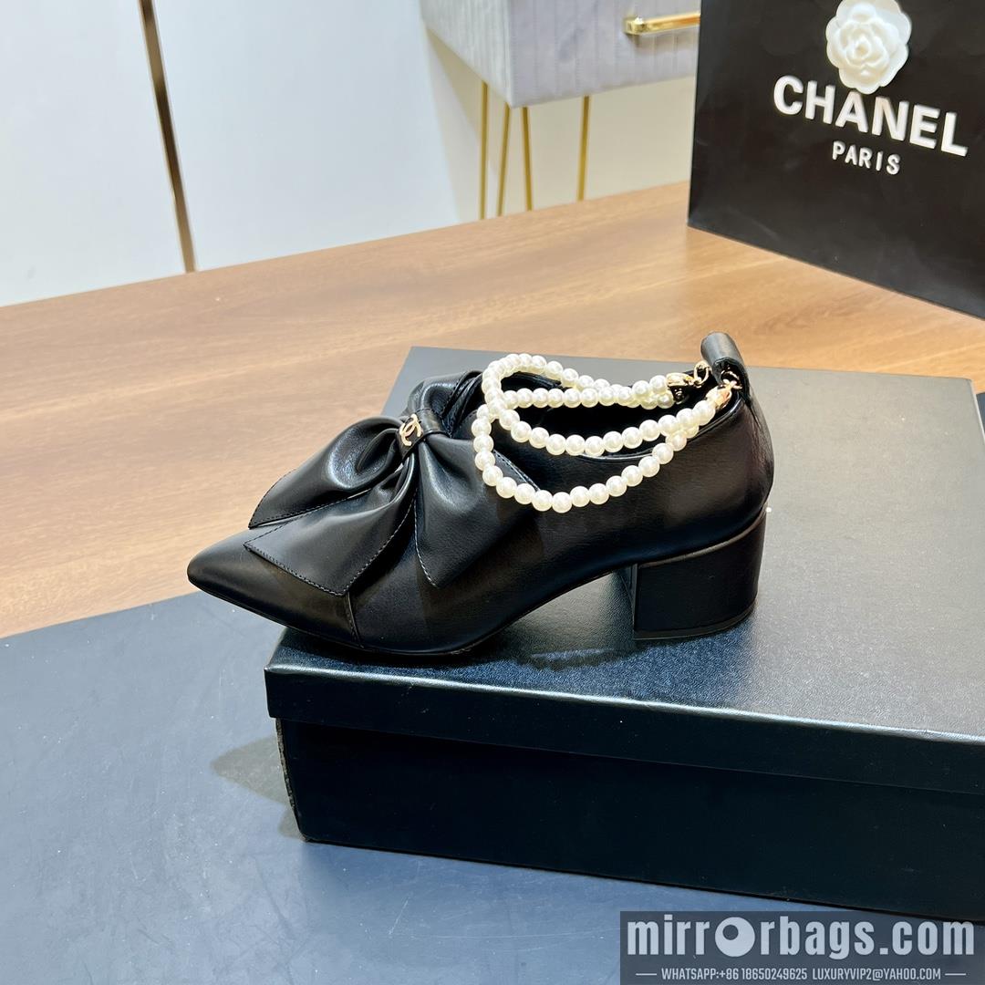 Chanel Replica Shoes sz35-41 5.5cm h0819
