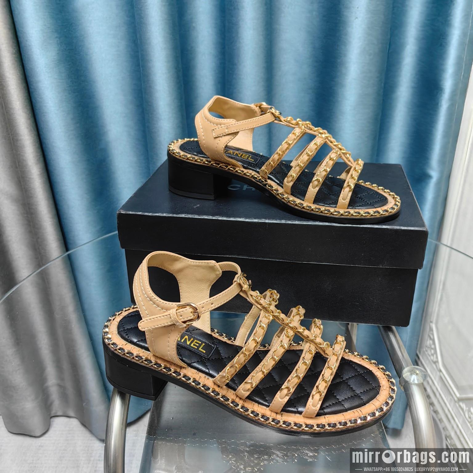 Chanel Replica Shoes sz35-41 5.5cm h0711