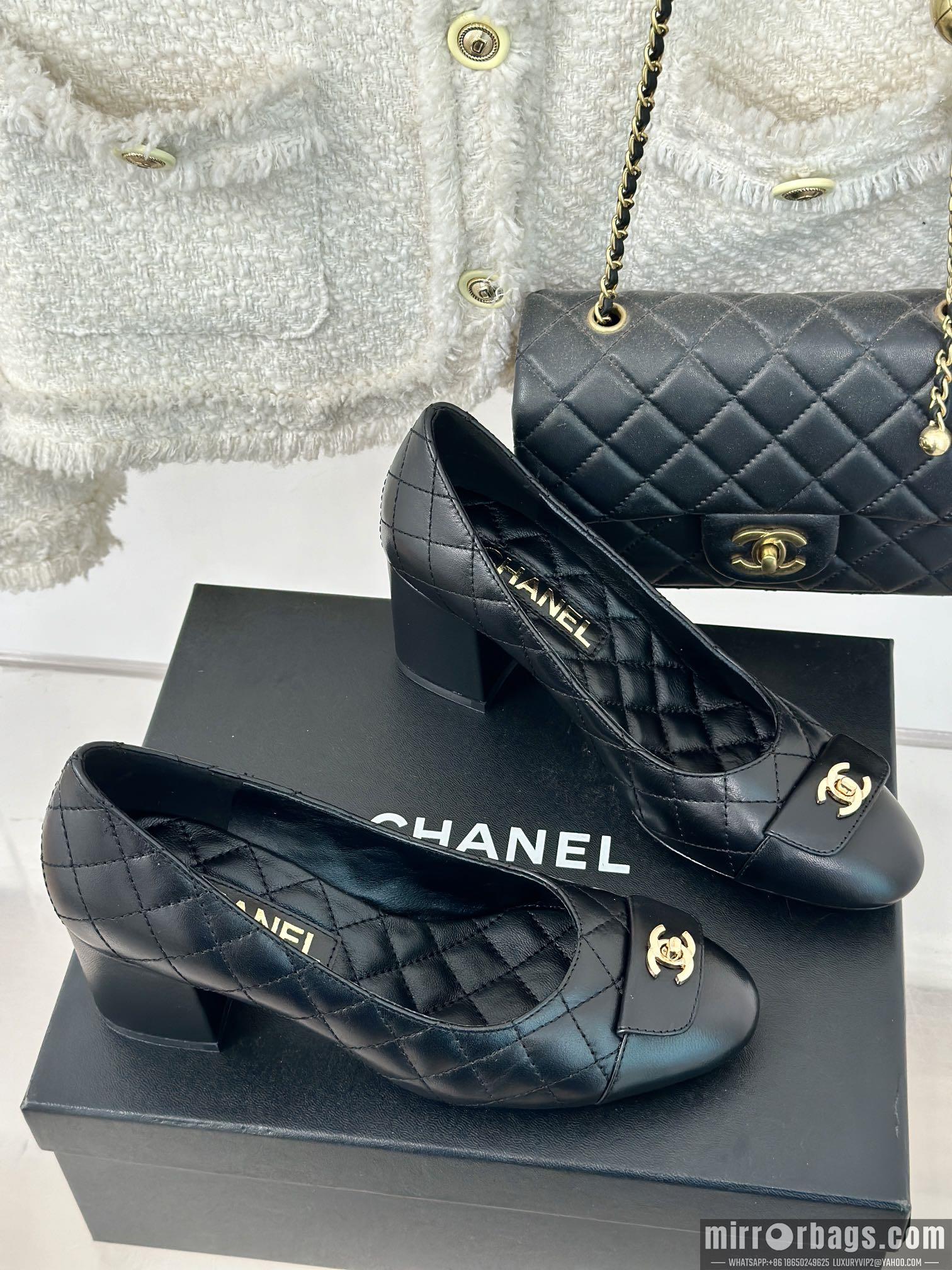 Chanel Replica Shoes sz35-41 7cm h0817