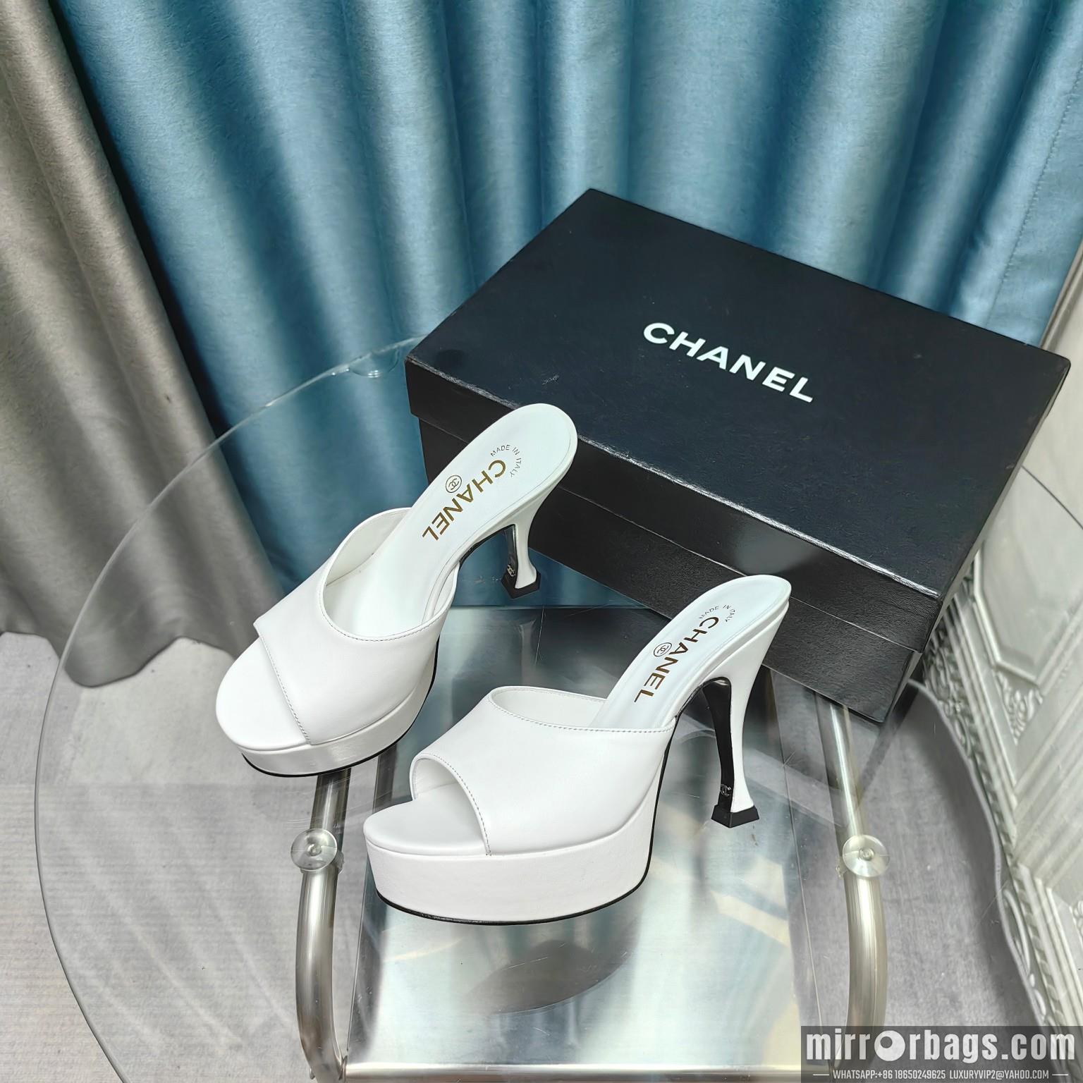 Chanel Replica Shoes sz35-41 9.5cm h0709