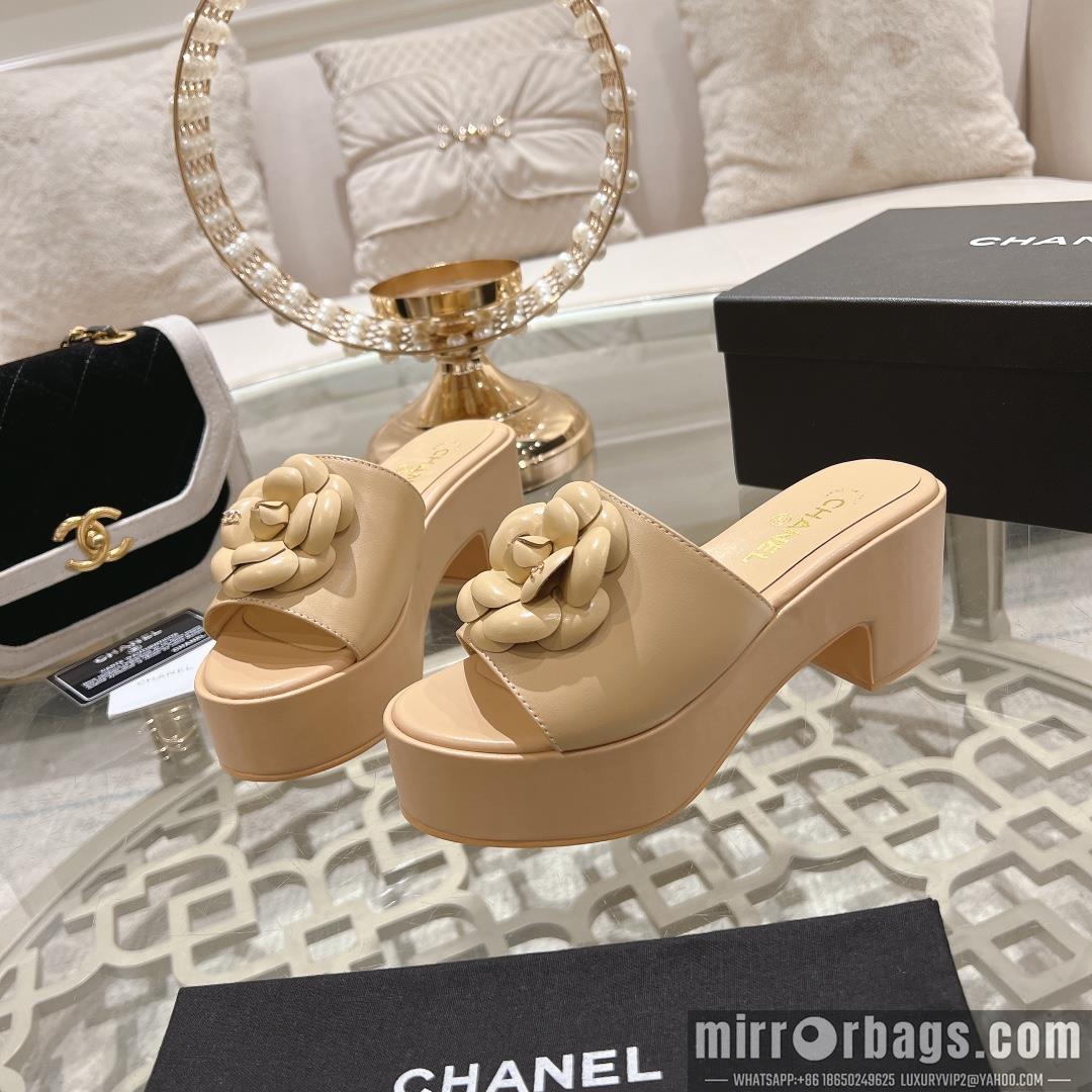 Chanel Replica Shoes sz35-41 7.5cm h0707
